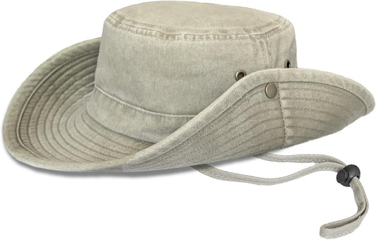 Chapeau de soleil: UPF 50, unisexe, protection UV, en coton